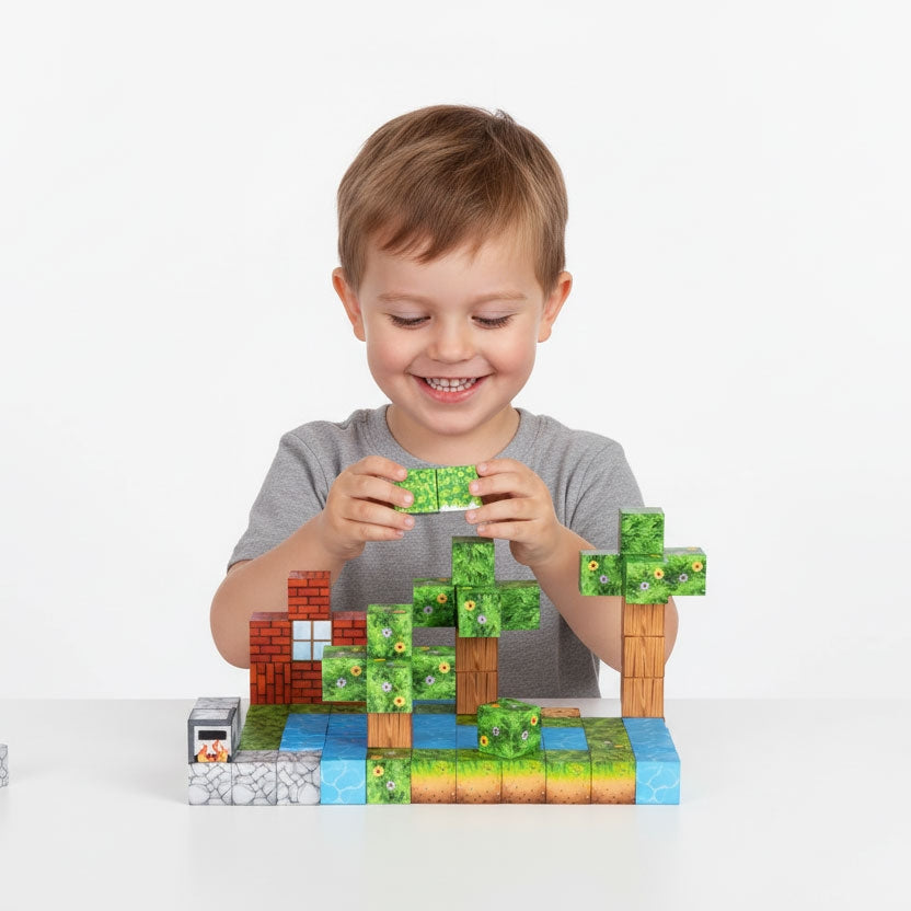 Magnetic Building Blocks Set, 88 Pieces for Kids 3+