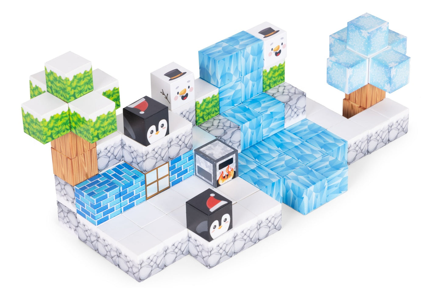 Magnetic Building Blocks Set, 97 Pieces for Kids 3+