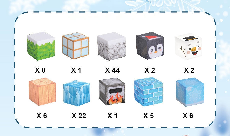 Magnetic Building Blocks Set, 97 Pieces for Kids 3+