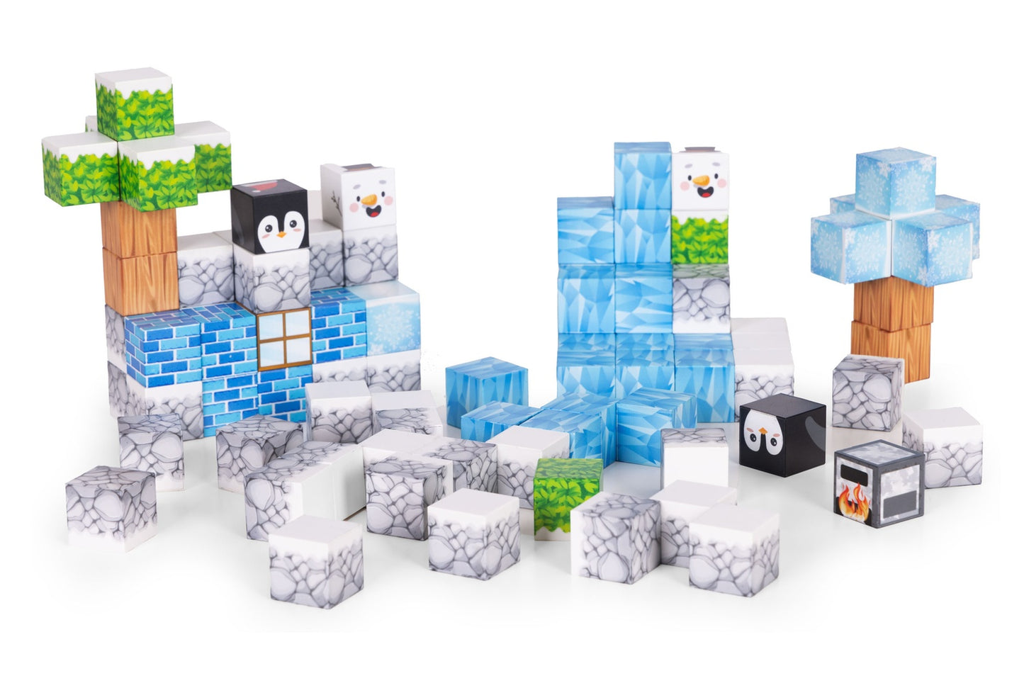 Magnetic Building Blocks Set, 97 Pieces for Kids 3+
