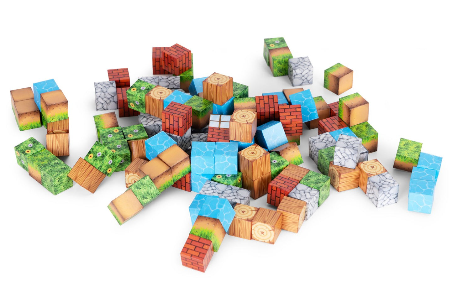Magnetic Building Blocks Set for Kids, 119 Pieces