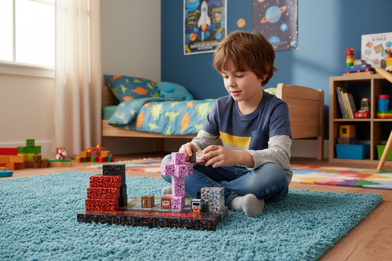 Magnetic Building Blocks Set for Kids, 160 Pieces
