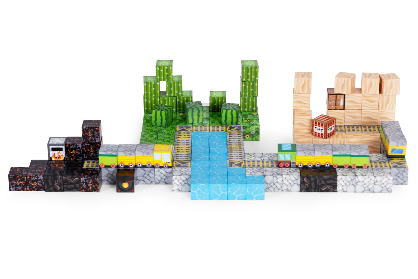Magnetic Building Blocks Set for Kids, 169 Pieces