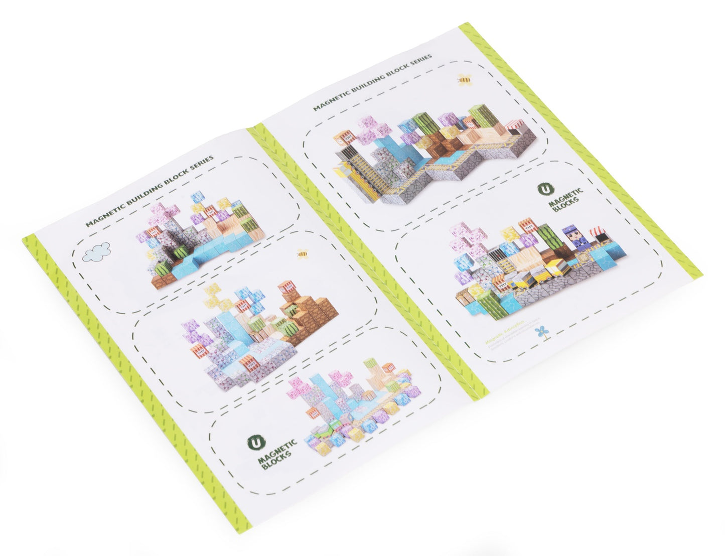 Magnetic Building Blocks Set for Kids, 169 Pieces