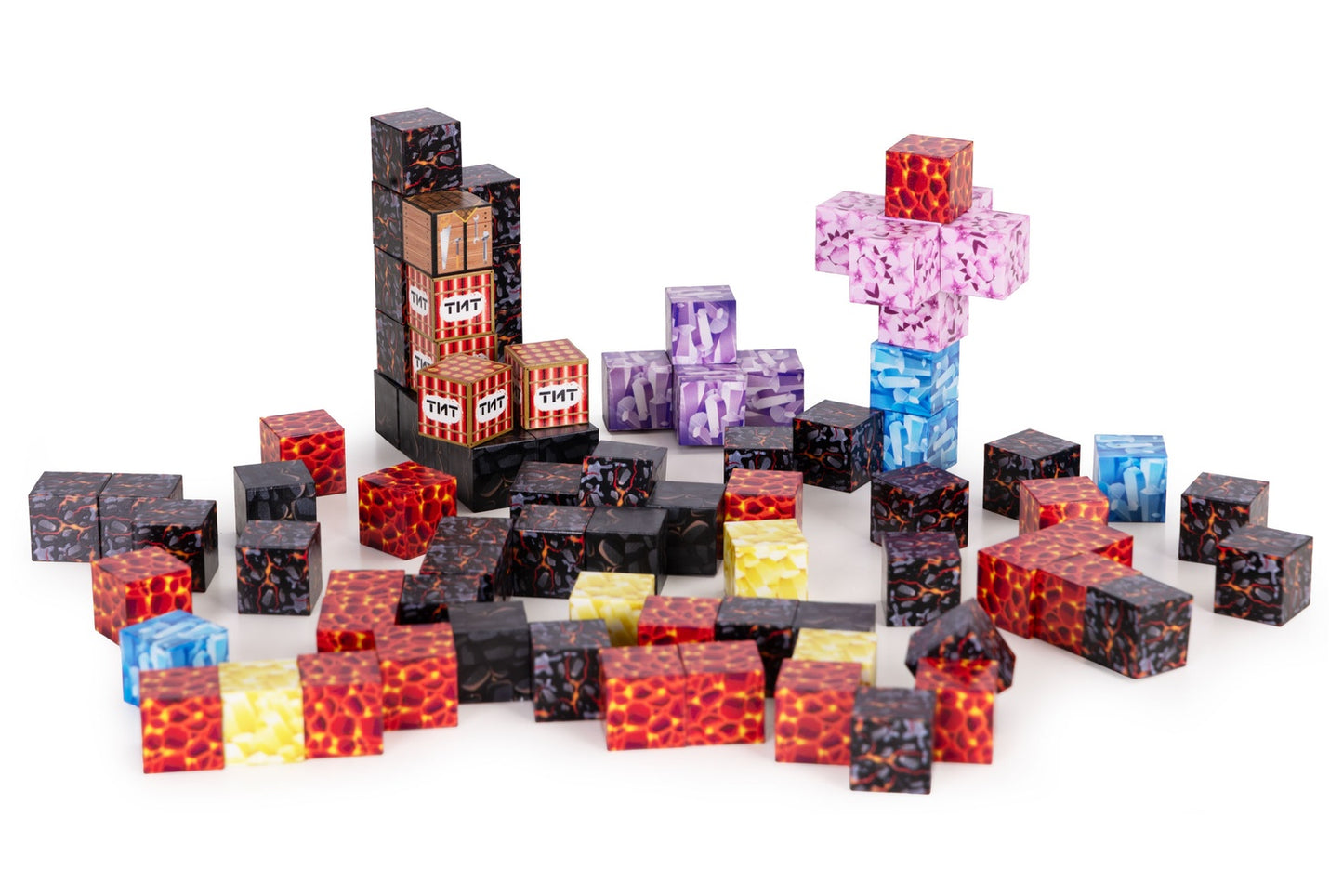 Magnetic Building Blocks Set for Kids, 86 Pieces