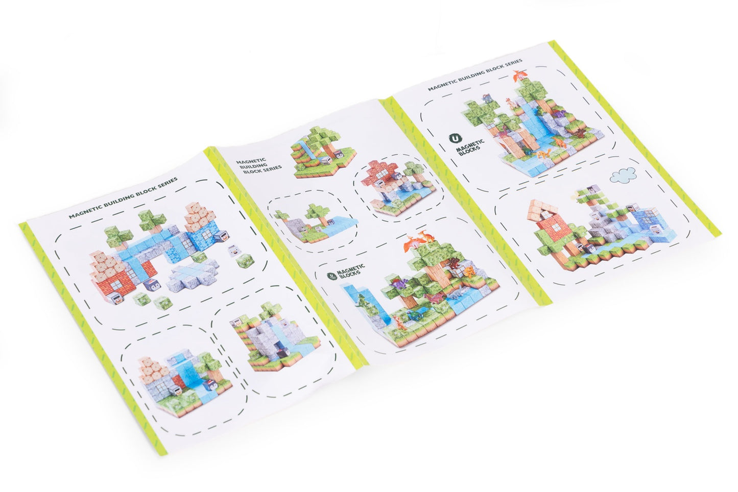Magnetic Building Blocks Set for Kids, 87 Pieces
