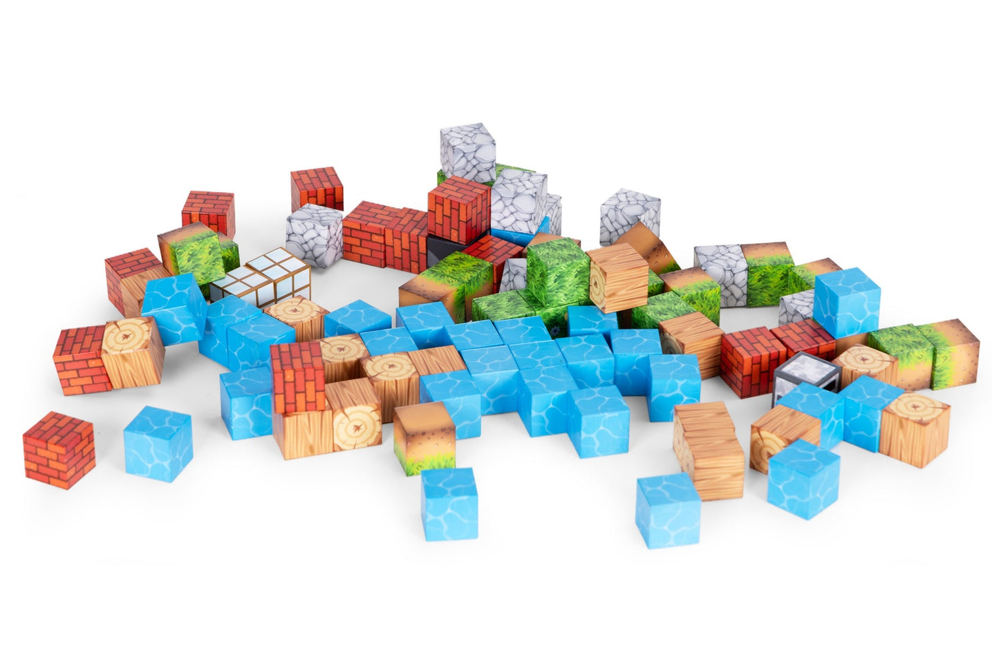 Magnetic Building Blocks Set for Kids, 87 Pieces