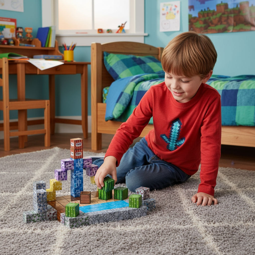 Magnetic Building Blocks Set for Kids, 88 Pieces