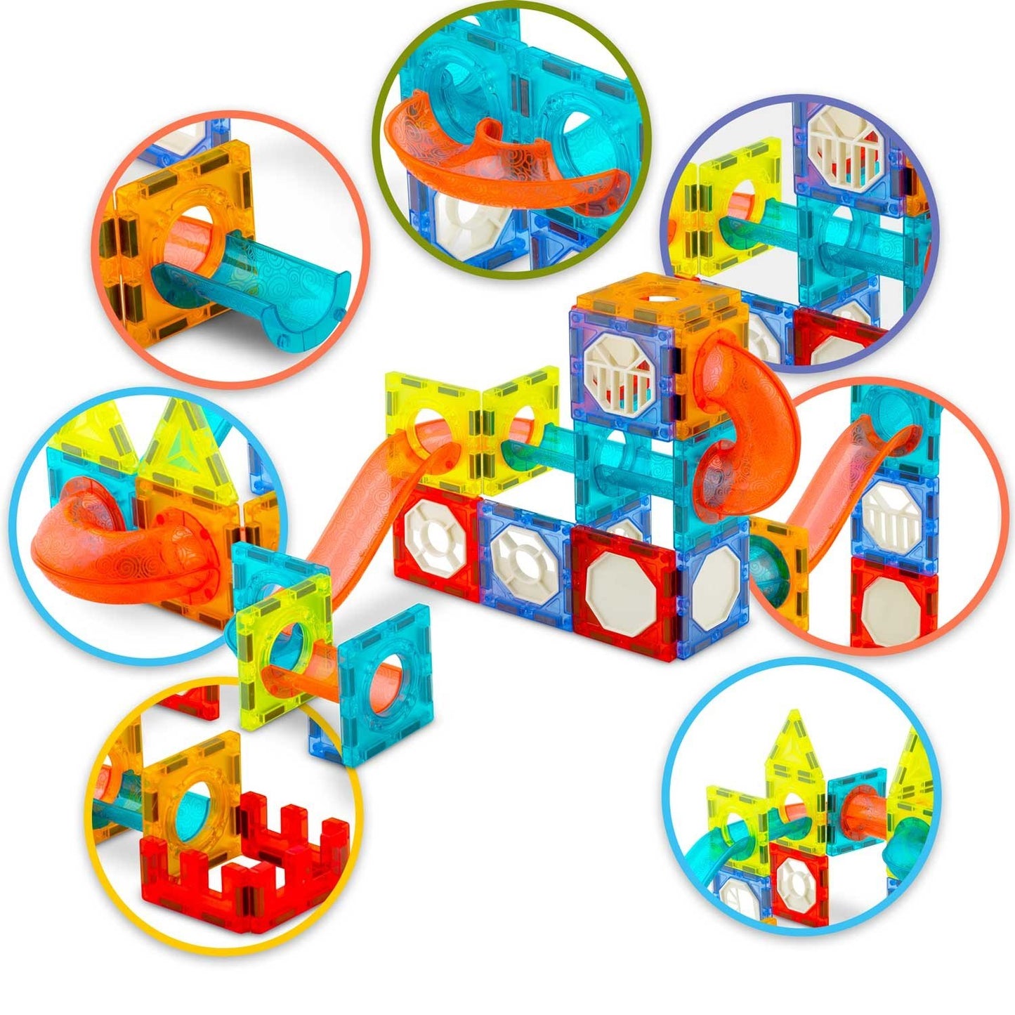 Magnetic Building Blocks with LED lighting RK-763 Ricokids
