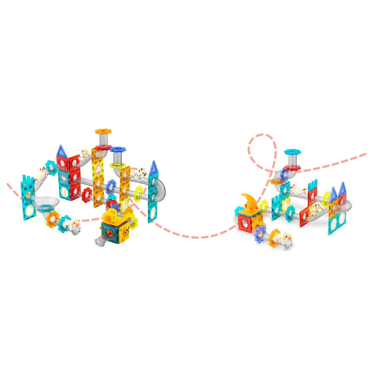 Magnetic Dinosaur Blocks with Slide RK-764 Ricokids