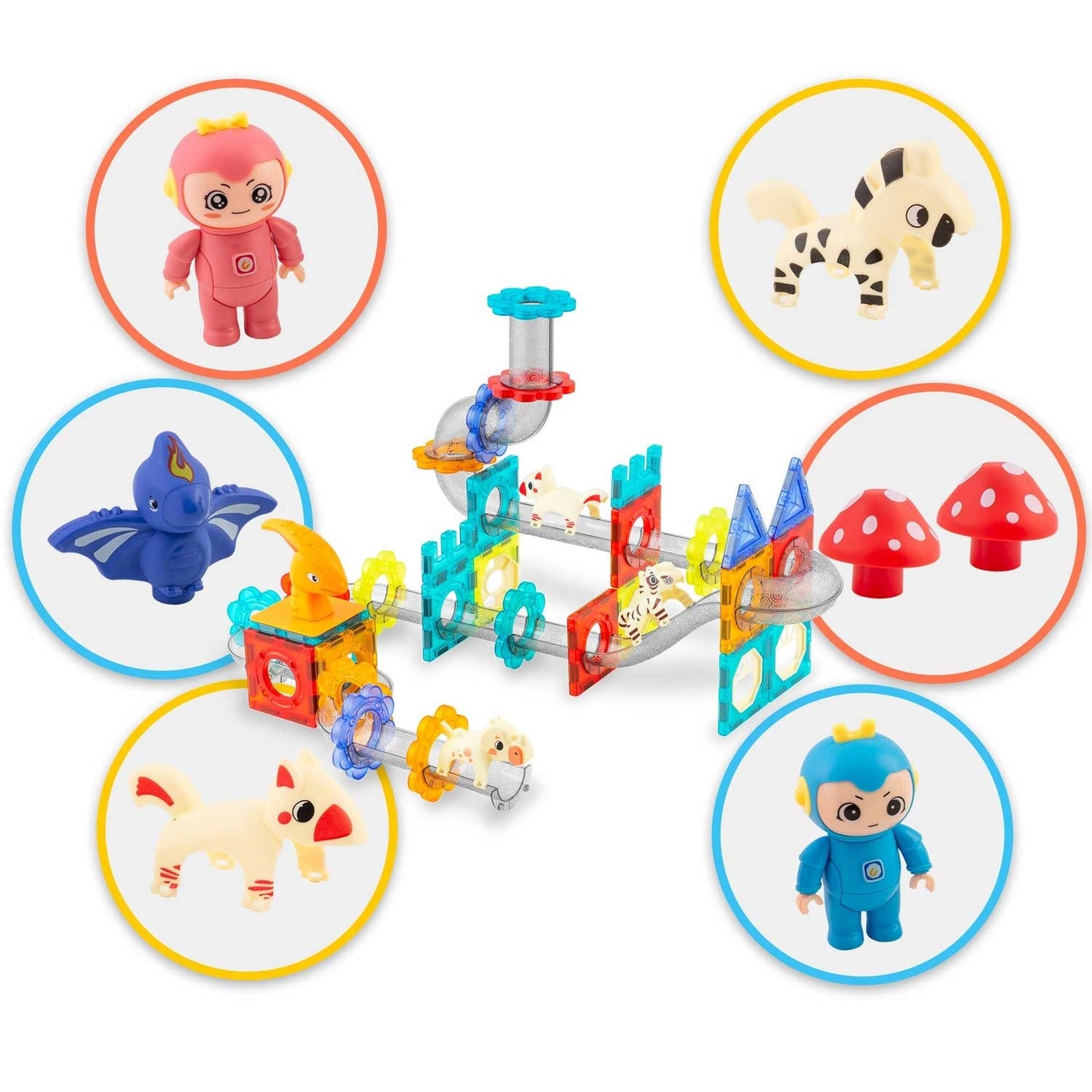 Magnetic Dinosaur Blocks with Slide RK-764 Ricokids