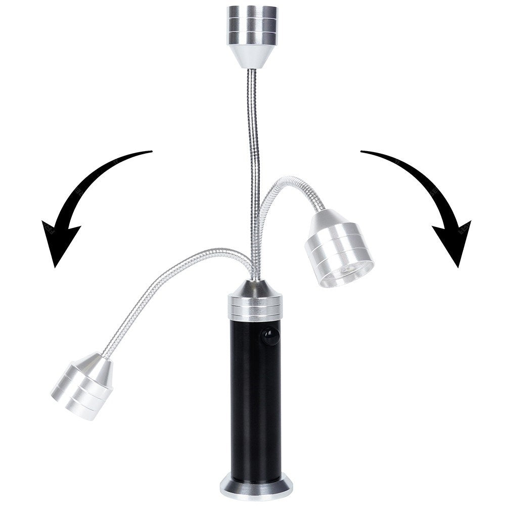 Magnetic Grill Lamp with 9 Adjustable LED lights