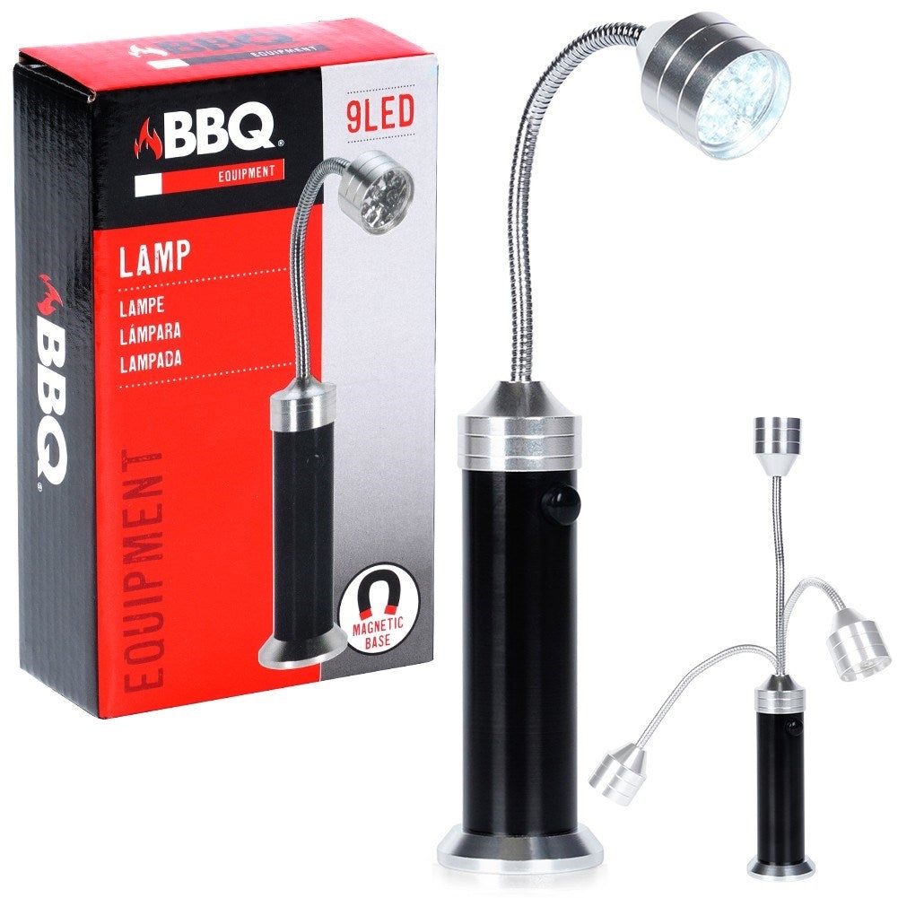Magnetic Grill Lamp with 9 Adjustable LED lights