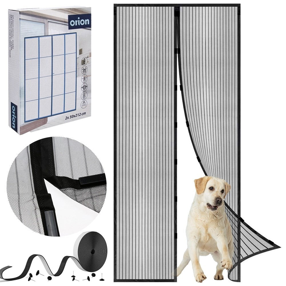 Magnetic Insect Screen for Doors - Easy Installation