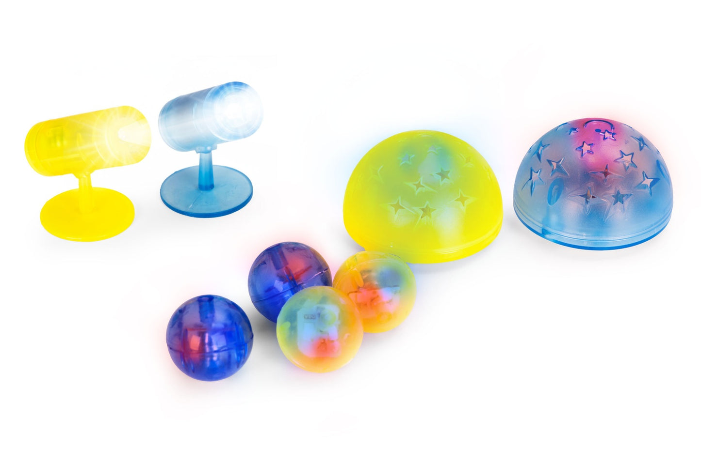Magnetic LED Marble Run Blocks – 134 Pieces, Ages 3+