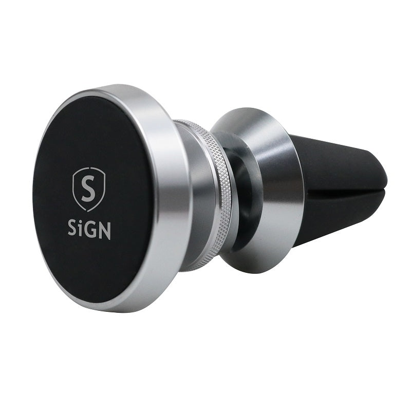 Magnetic Mobile Phone Holder Car - Silver