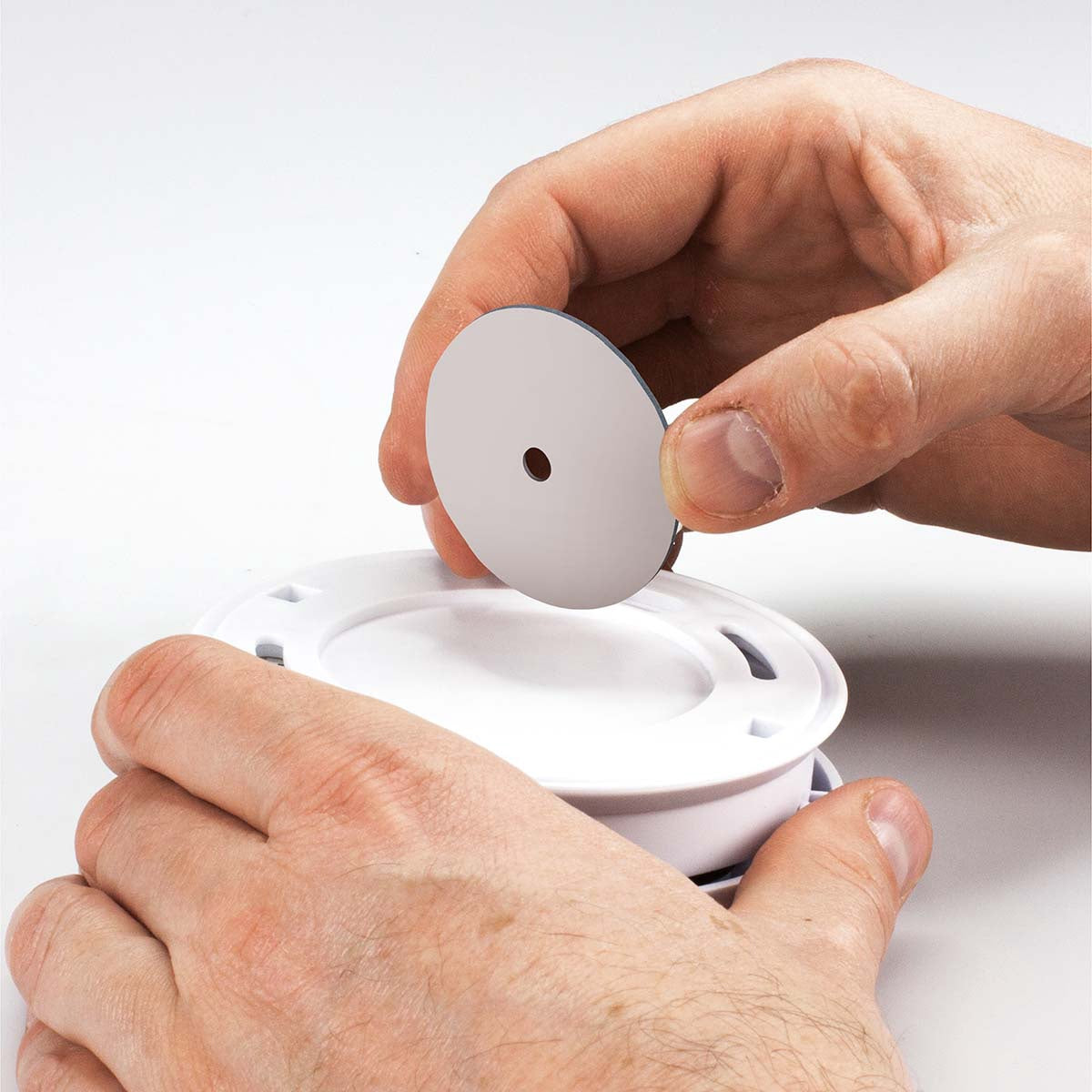Magnetic Mount Kit for Smoke & CO Detectors, No Drilling