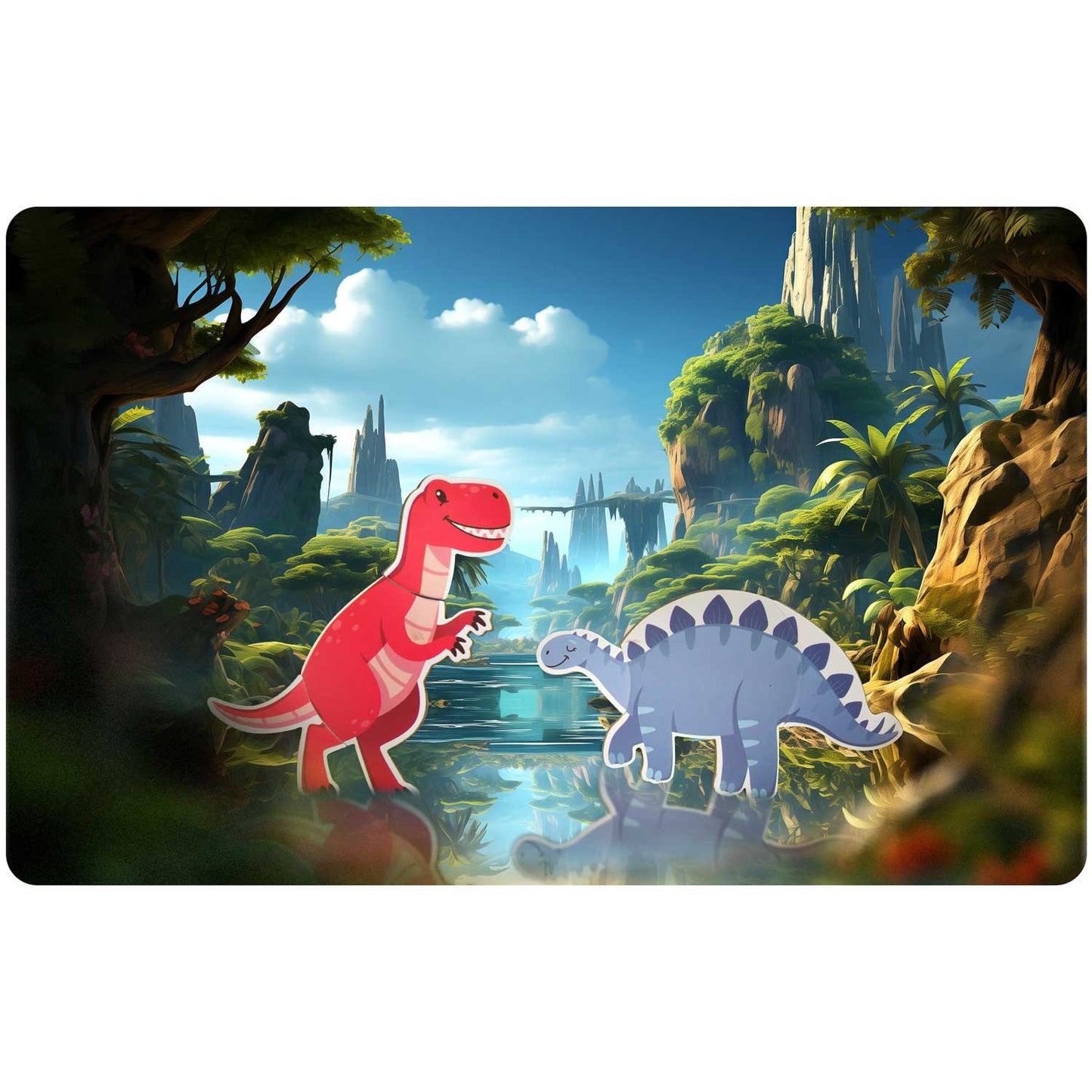Magnetic Puzzle Book with Dinosaurs RK-770