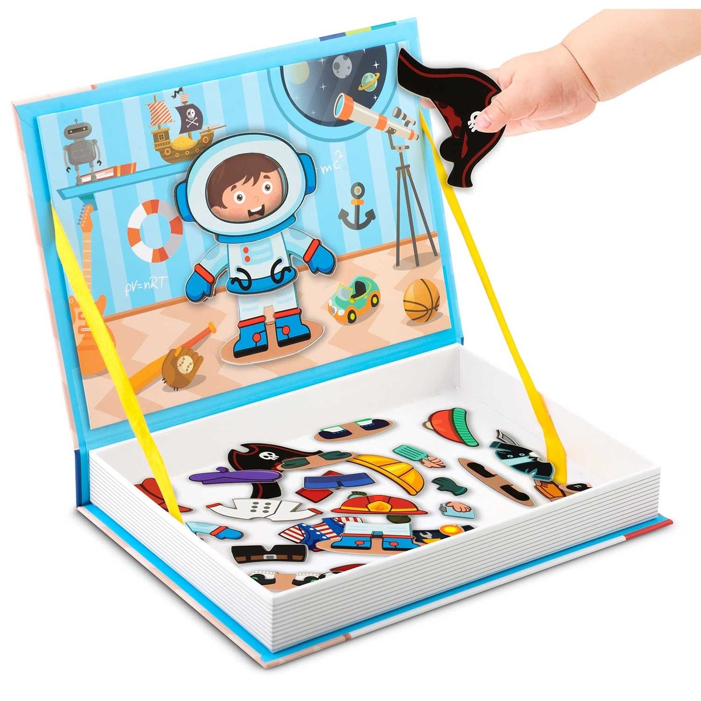 Magnetic Puzzle Book with Dress Up Dolls RK-770