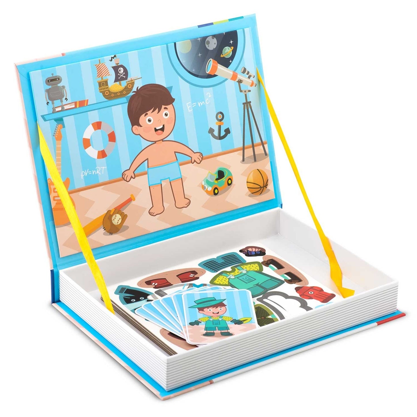 Magnetic Puzzle Book with Dress Up Dolls RK-770