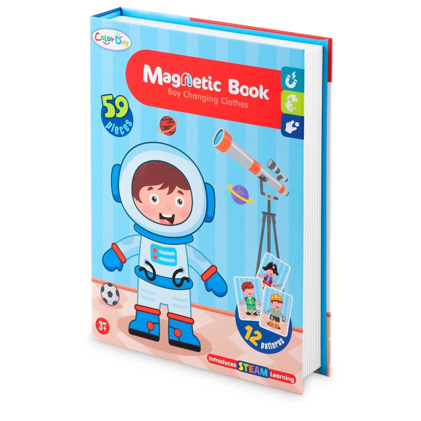 Magnetic Puzzle Book with Dress Up Dolls RK-770