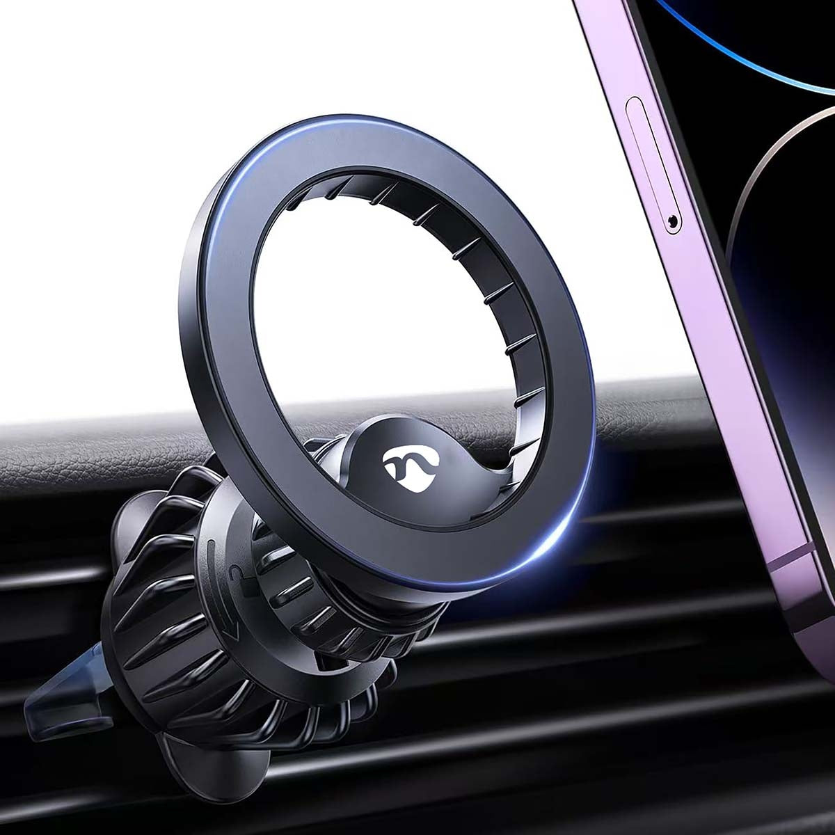 Magnetic Smartphone Car Mount, Universal Air Vent Holder
