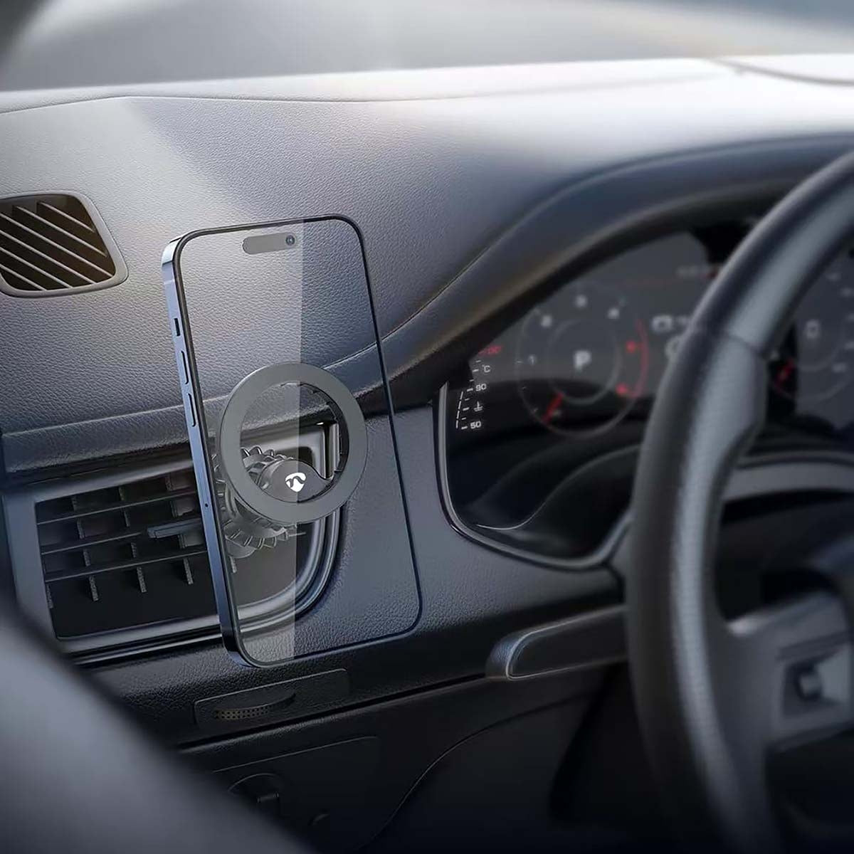 Magnetic Smartphone Car Mount, Universal Air Vent Holder