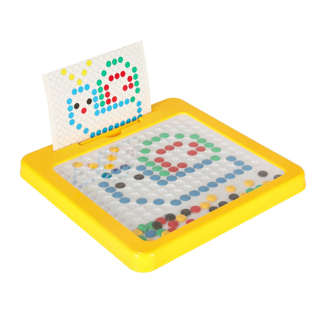 Magnetic board montessori dots yellow