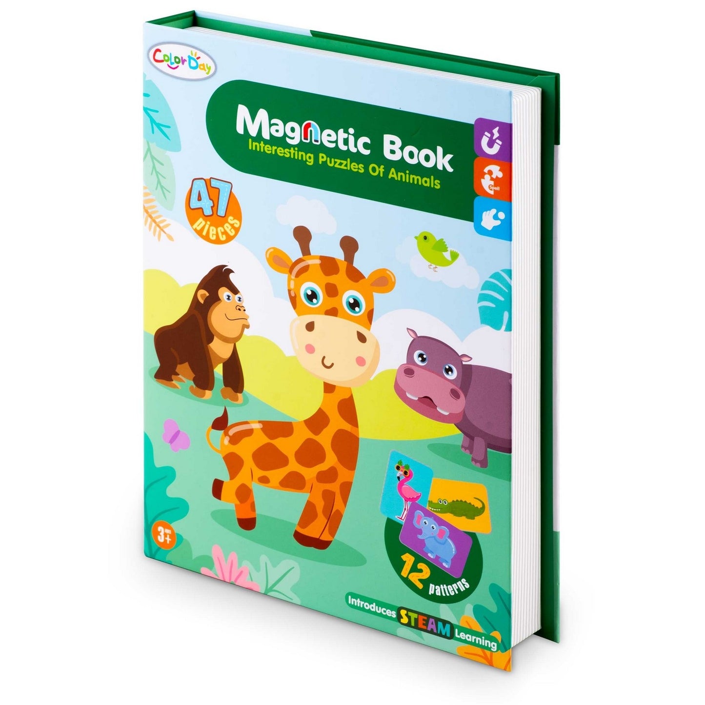 Magnetic book puzzle Animals RK-770