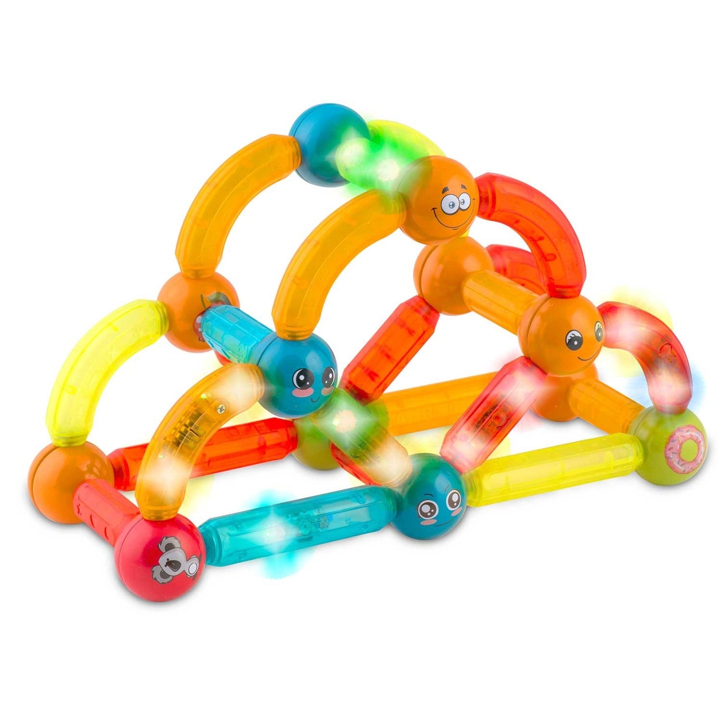 Magnetic building blocks with LED lighting RK-767 from Ricokids