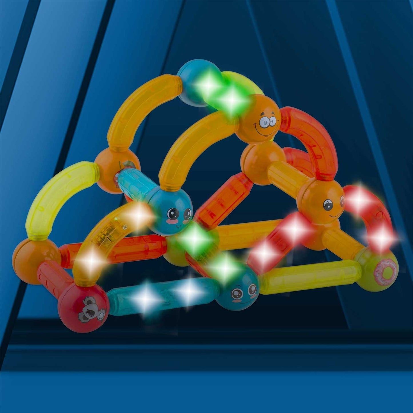 Magnetic building blocks with LED lighting RK-767 from Ricokids
