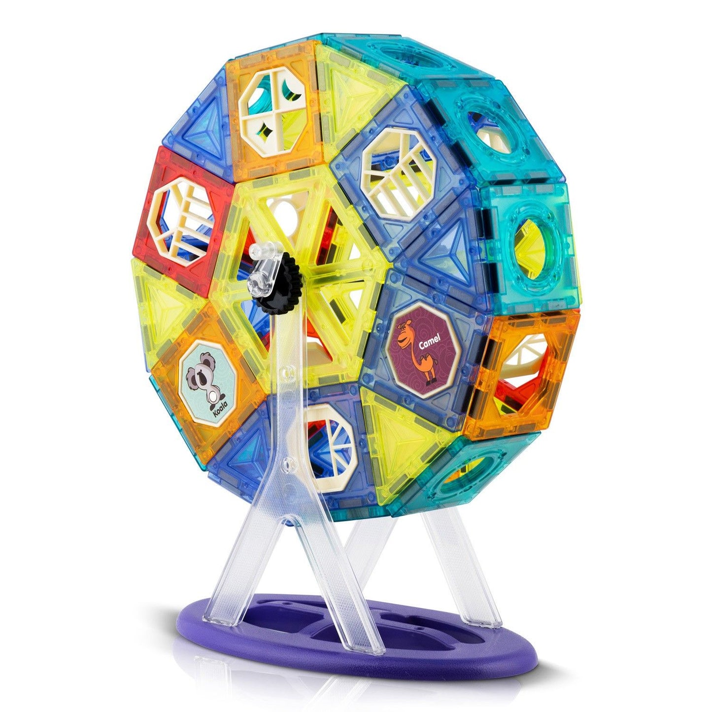 Magnetic building blocks with carousel RK-769 Ricokids