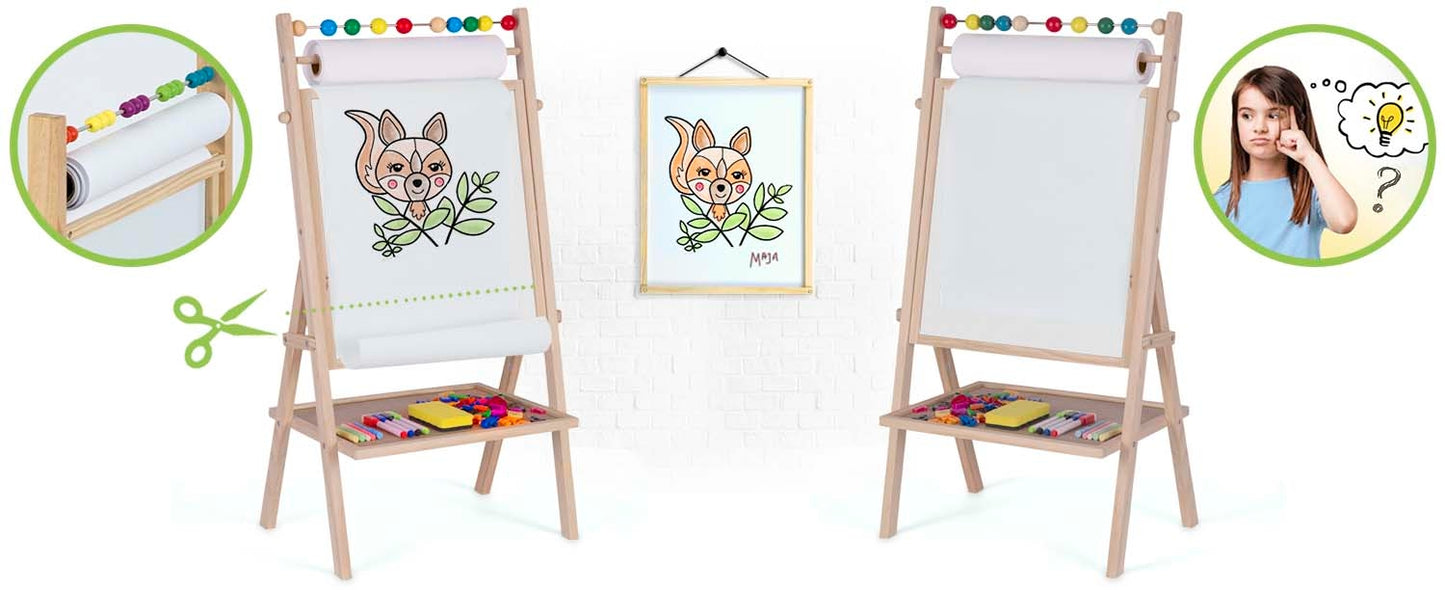 Magnetic rotatable stylus board Ricokids