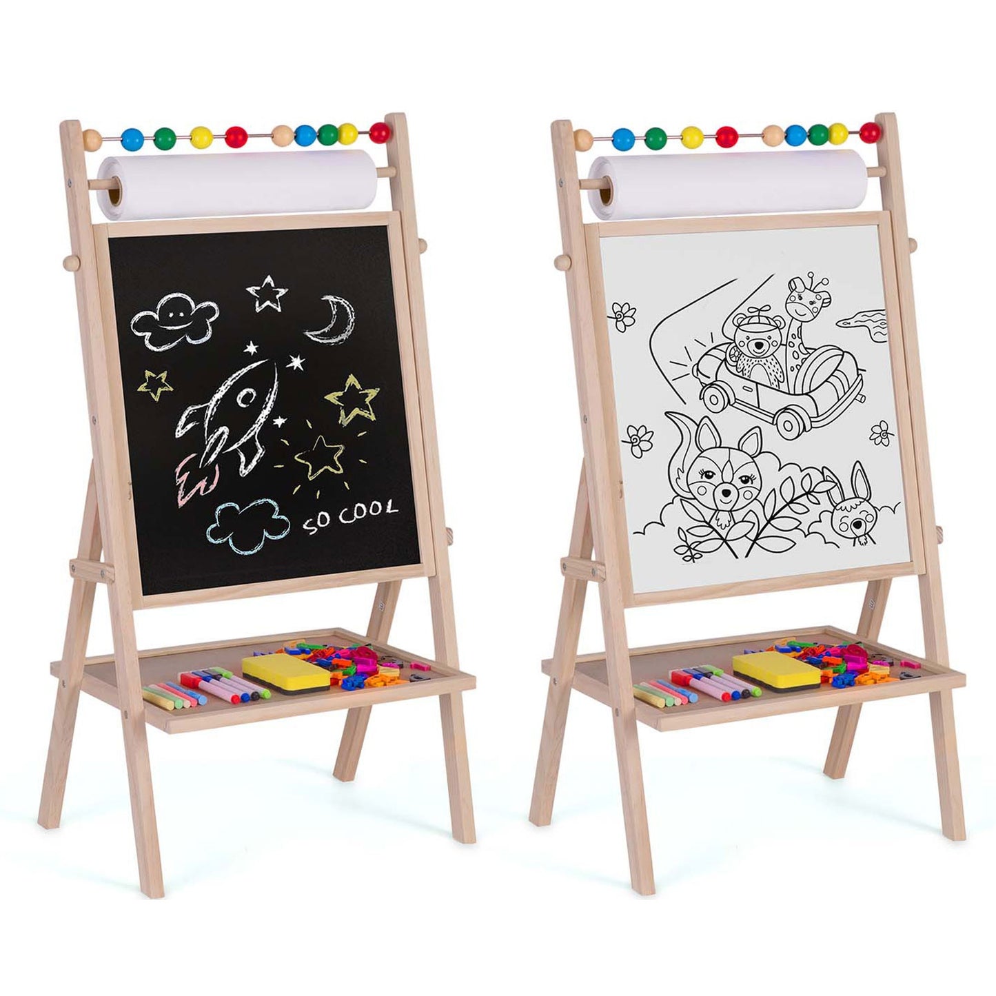 Magnetic rotatable stylus board Ricokids