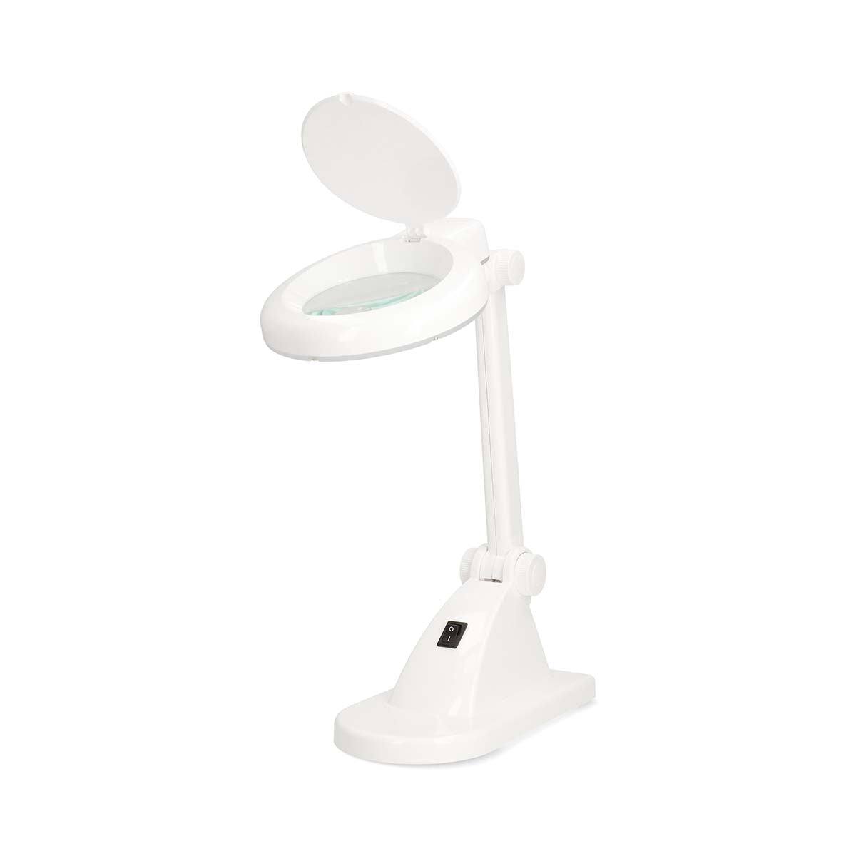 Magnifying Table Lamp, 3+12 Diopter, 6500K, 6W, White