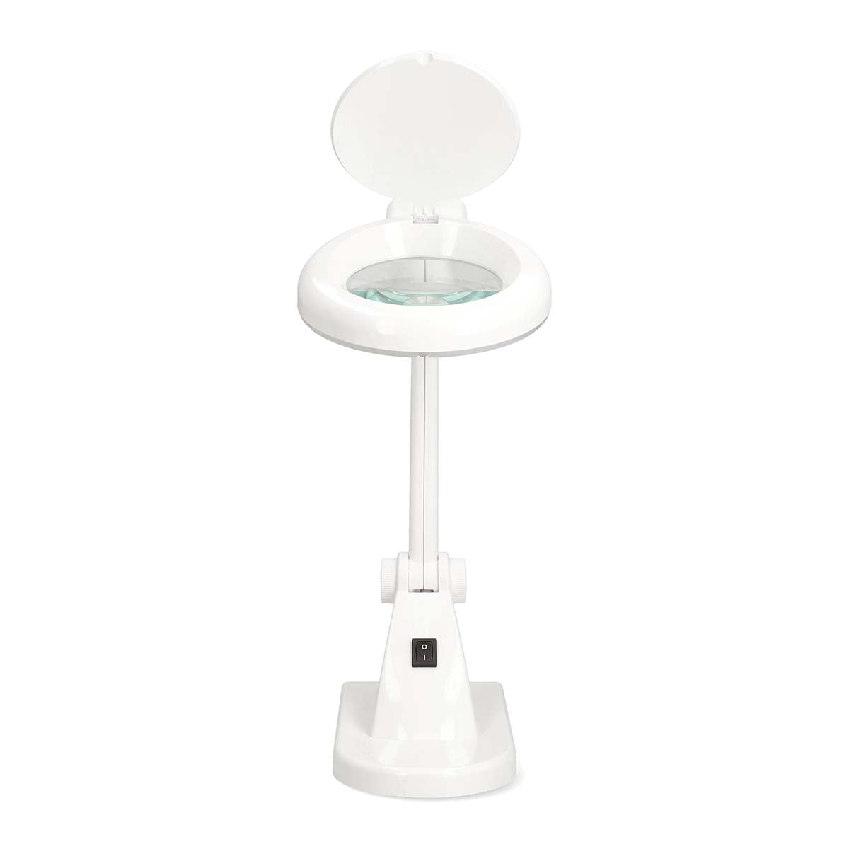 Magnifying Table Lamp, 3+12 Diopter, 6500K, 6W, White