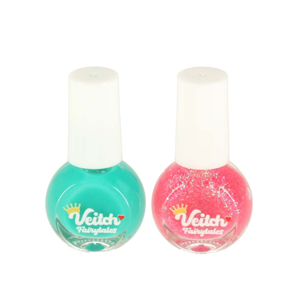 Makeup and Nail Polish Handbag Set, 21 Pieces
