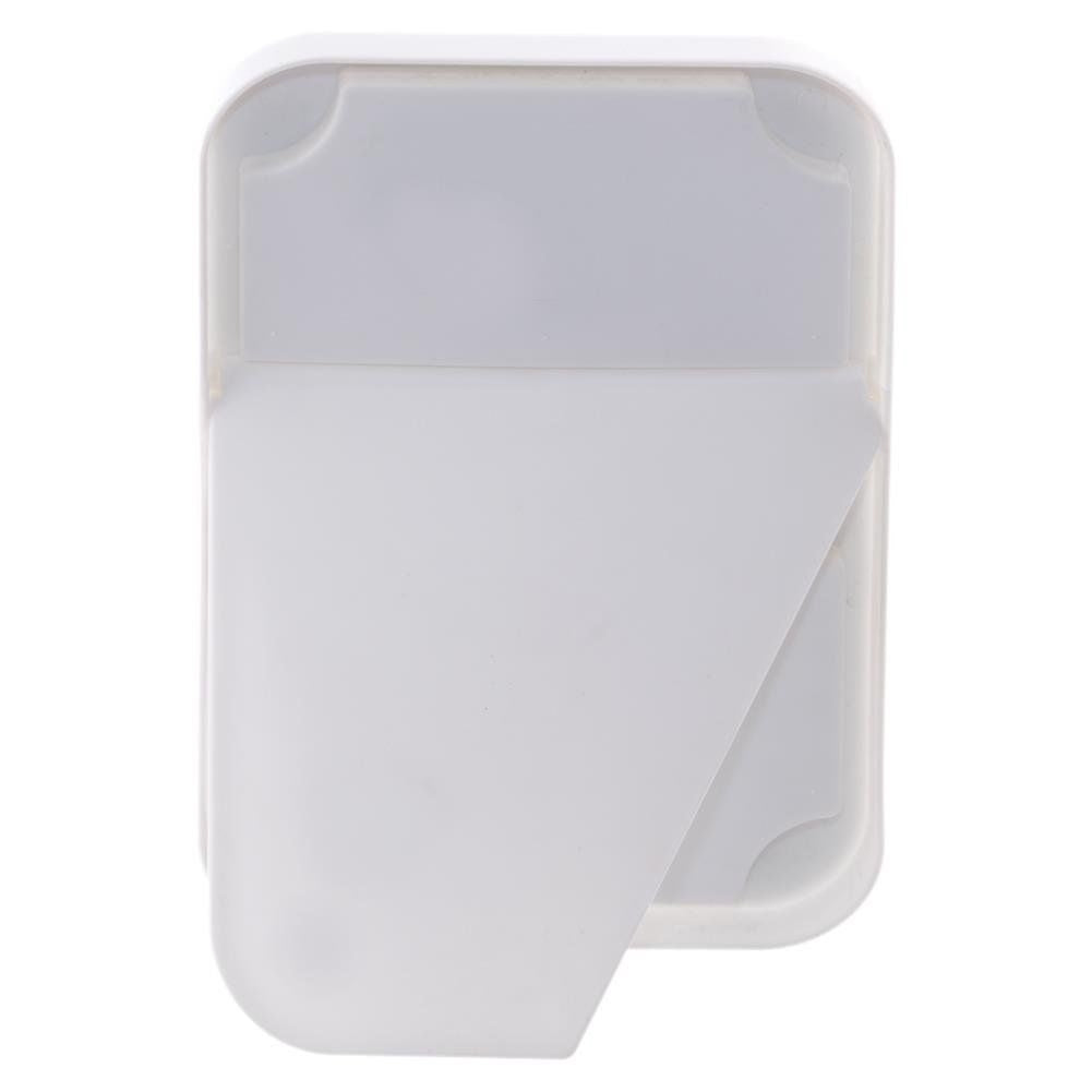 Makeup mirror on stand with white frame for makeup