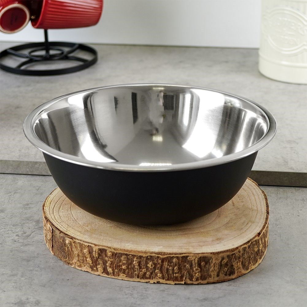 Mandatory Kitchen Equipment: Stainless Steel Bowl in Matt Black