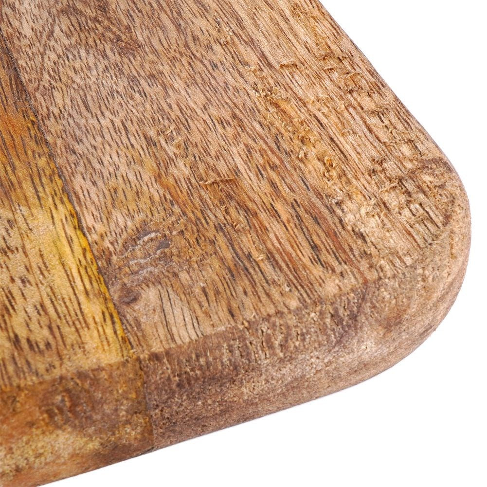 Mango Wood Cutting Board with Handle and Hanging Cord