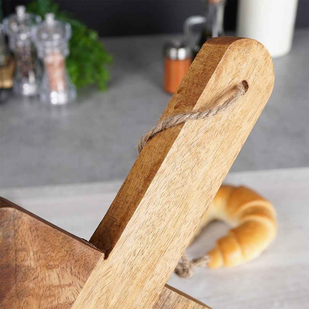 Mango Wood Cutting Board with Legs - Stylish and Practical