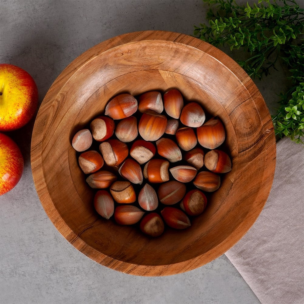 Mango wood bowl: Perfect for Fruit and Serving
