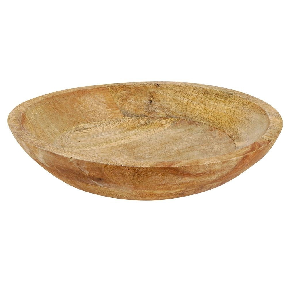 Mango wood bowl: Perfect for fruit, vegetables and serving