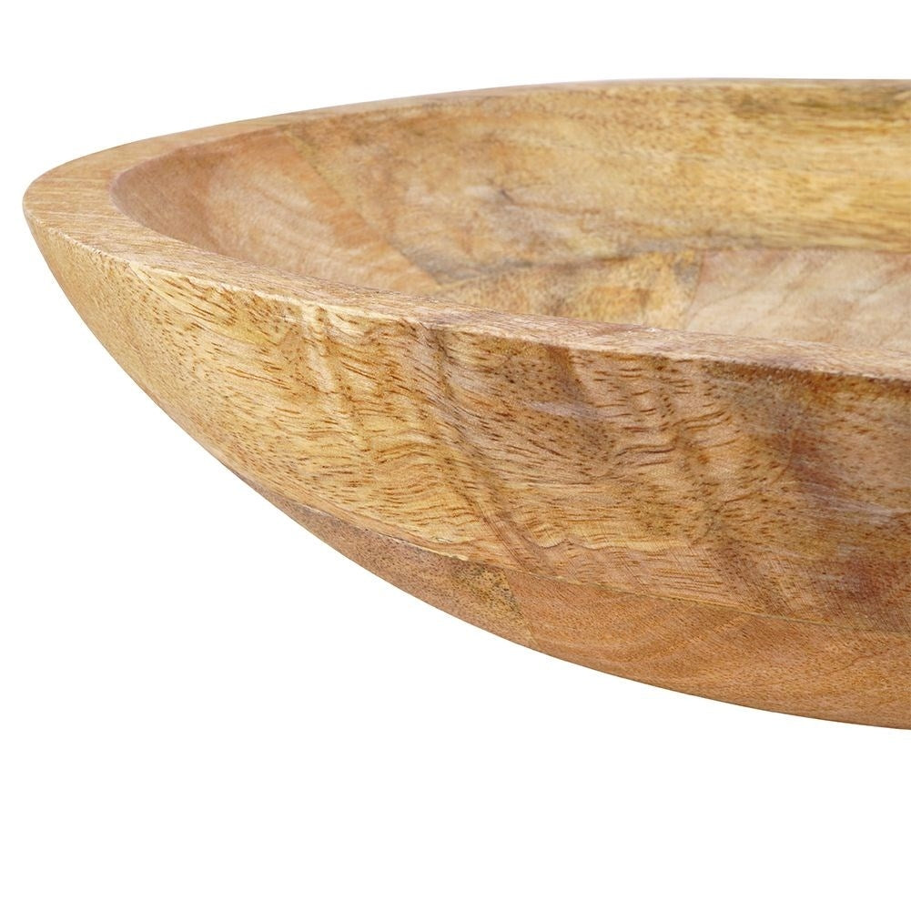 Mango wood bowl: Perfect for fruit, vegetables and serving