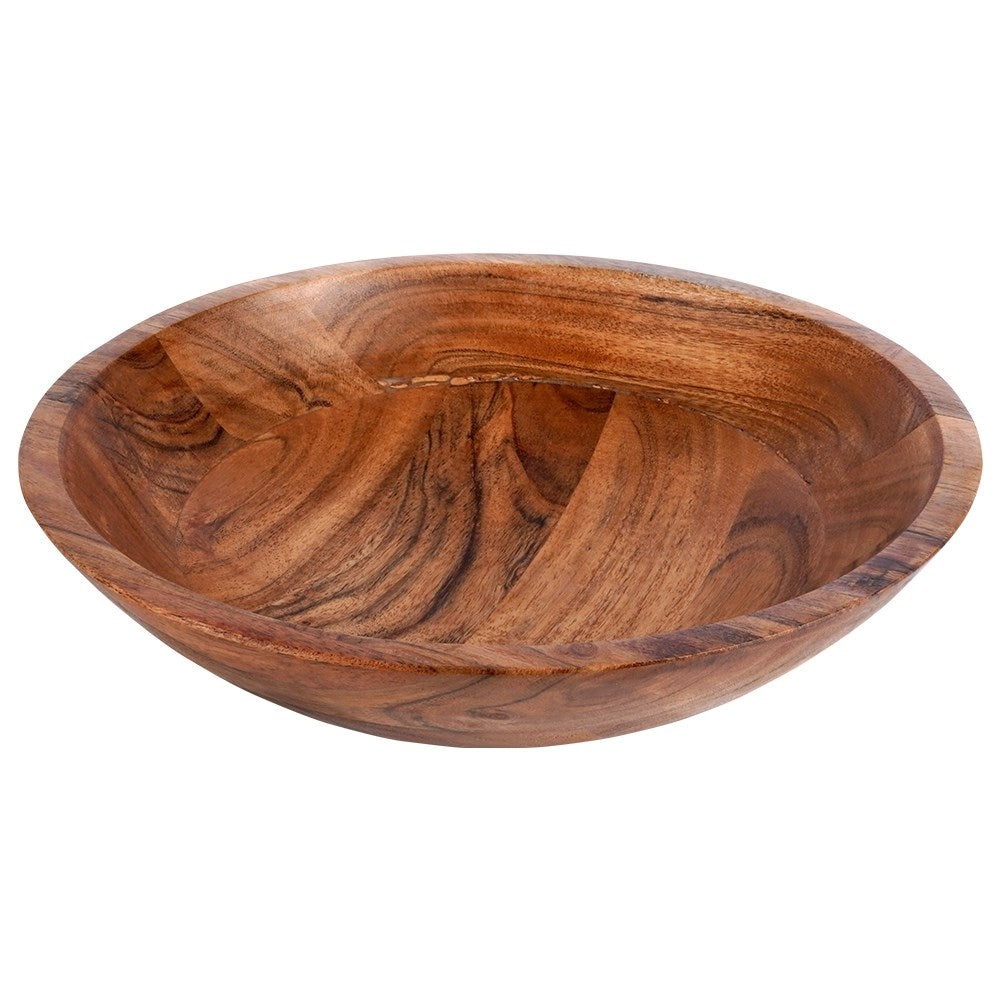 Mango wood bowl: Perfect for fruit, vegetables and serving