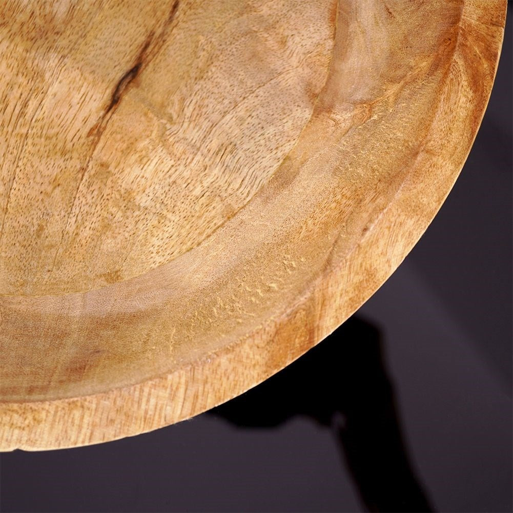 Mango wood bowl: Perfect for fruit, vegetables and serving