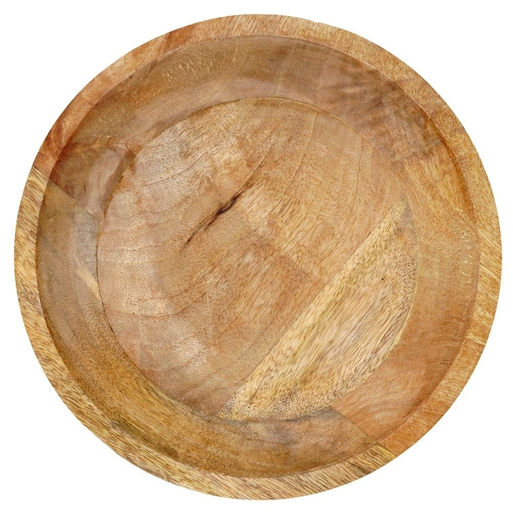 Mango wood bowl: Perfect for fruit, vegetables and serving