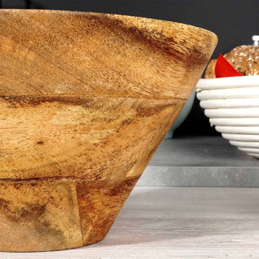 Mango wood bowl: Storage, serving & unique design