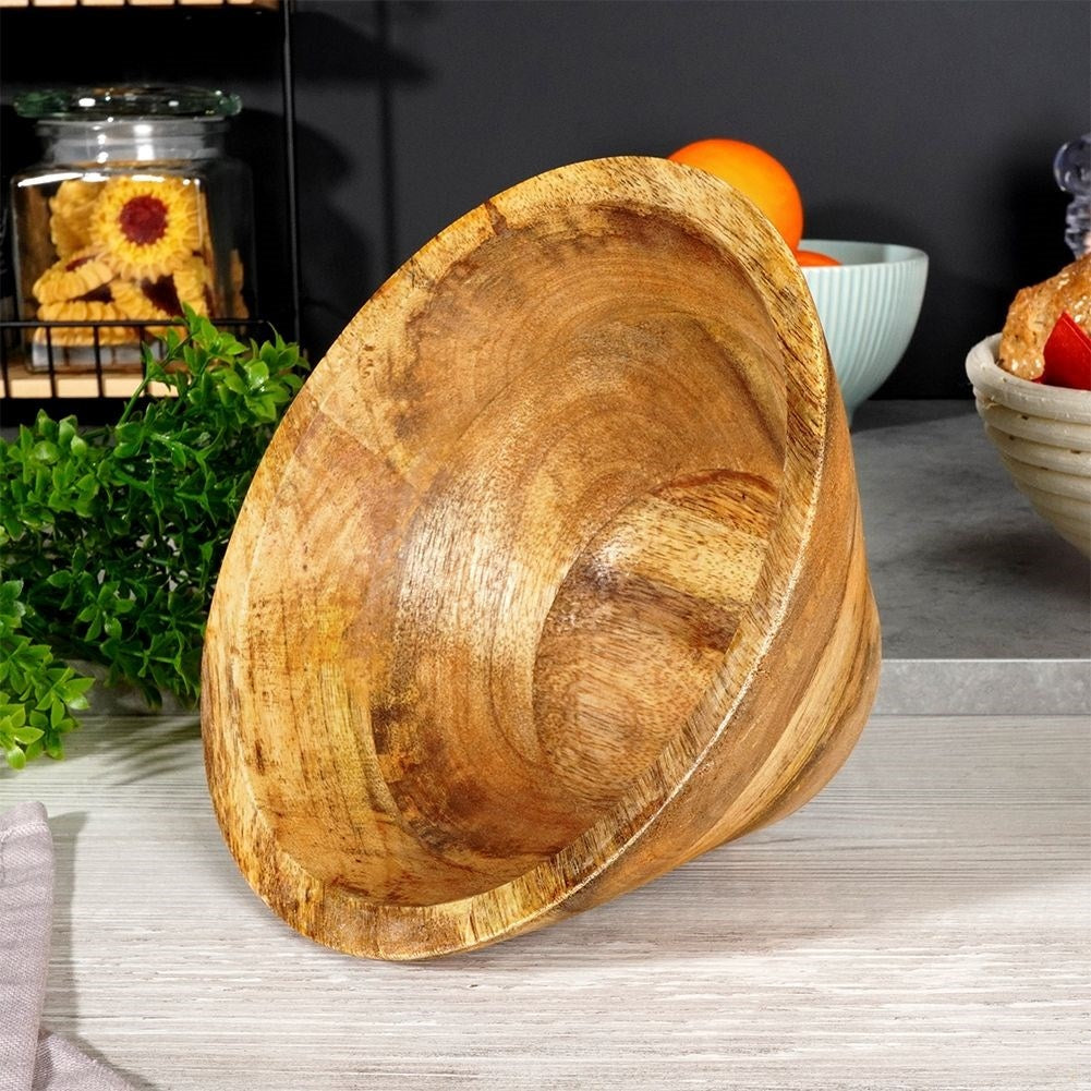 Mango wood bowl: Storage, serving & unique design