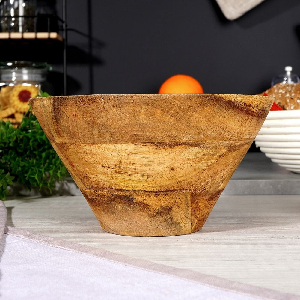 Mango wood bowl: Storage, serving & unique design